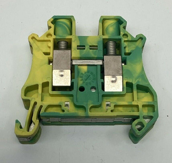 Phoenix Contact UT-10-PE Ground Terminal Block 20-6AWG (Lot of 4)