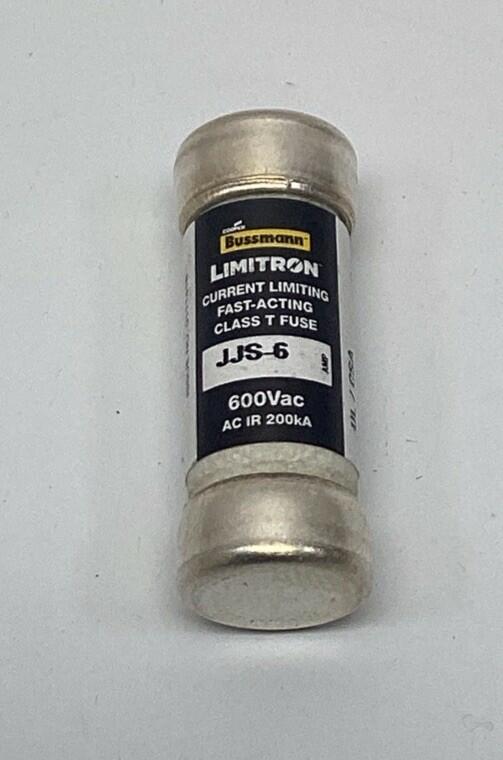 Cooper Bussmann JJS-6 Fast Acting Class T Fuse 6A, 600VAC