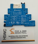 Finder 34.51.7.024.0010 24VDC Coil Relay w/ 93.01.0.024 Socket  6A, 250VAC-1