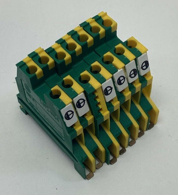 Allen Bradley 1492-WG4 Ground Terminal Block (Lot of 7) - 0