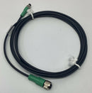 Phoenix Contact 1682333 M8 Male, Straight 3-Positions , 3m M12-M8 Cable Cordset-6