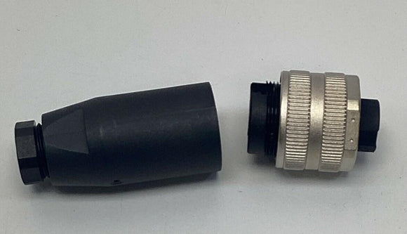 Turck B-4131-0/9 7/8" Straight Male Field Connector 3-Pin, 12-Amp, 600V U6310