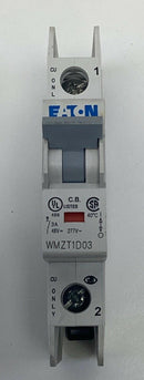 Eaton WMZT1D03 3-Amp, 1-Pole Circuit breaker 48VDC, 277VAC DIN Mount-4