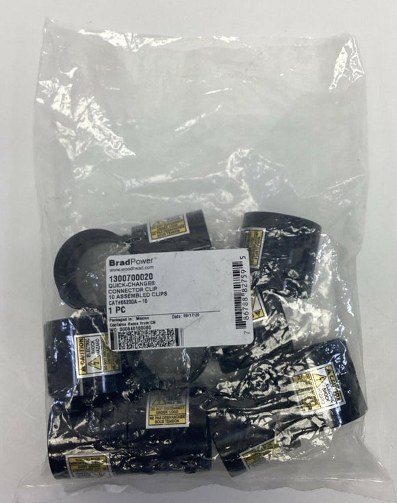 Brad Harrison 1300700020 / 66200A-10 Quick Change Connector Clip (10-Pack)