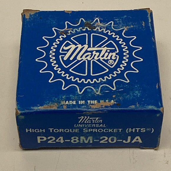 Martin P24-8M-20-JA High Torque Sprocket 8mm Pitch, 20mm Belt Width, 24 Teeth