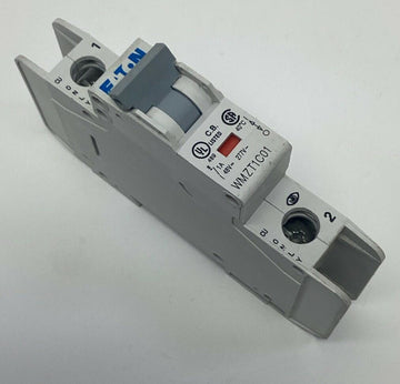 Eaton WMZT1C01 1-Amp, 1-Pole Circuit Breaker 48VDC, 277VAC DIN Mount - 0