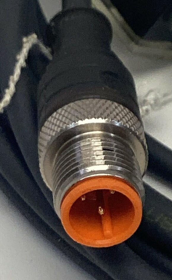 Lumberg RST 5-3-VCD-1A-1-3-226/5M M12 Male Cable 3-Pin to DIN Valve, 5M