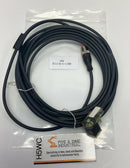 Lumberg RST 5-3-VCD-1A-1-3-226/5M M12 Male Cable 3-Pin to DIN Valve, 5M-1