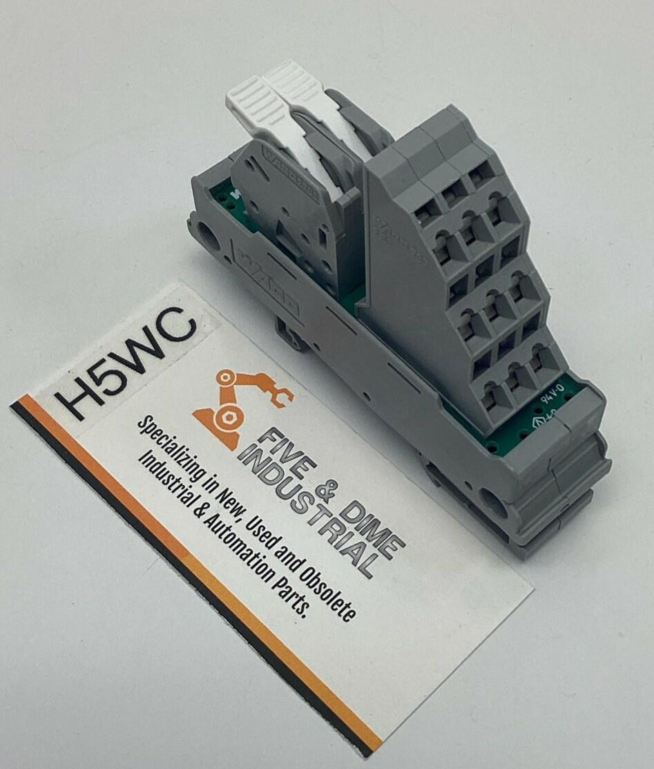 Wago 830-800/000-314 Power Distribution Module 30A, 250VAC DIN Mount ...