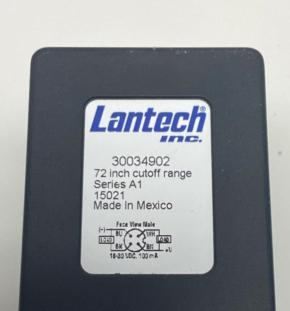 Lantech 30034902 Ser A1 Sensor 72 inch Cutoff Range 4-Pin, M12