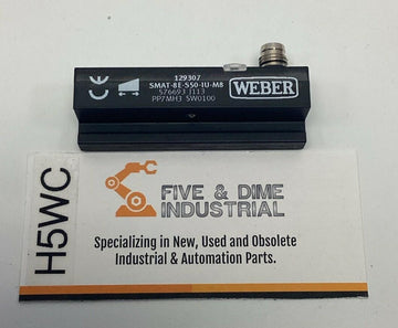 Weber 12907 / SMAT-8E-S50-IU-M8 T-Slot Sensor, Position Transmitter