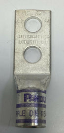 Panduit LCDX4/0-12D 2-Hole Copper Compression Lug (2-Pack)-2
