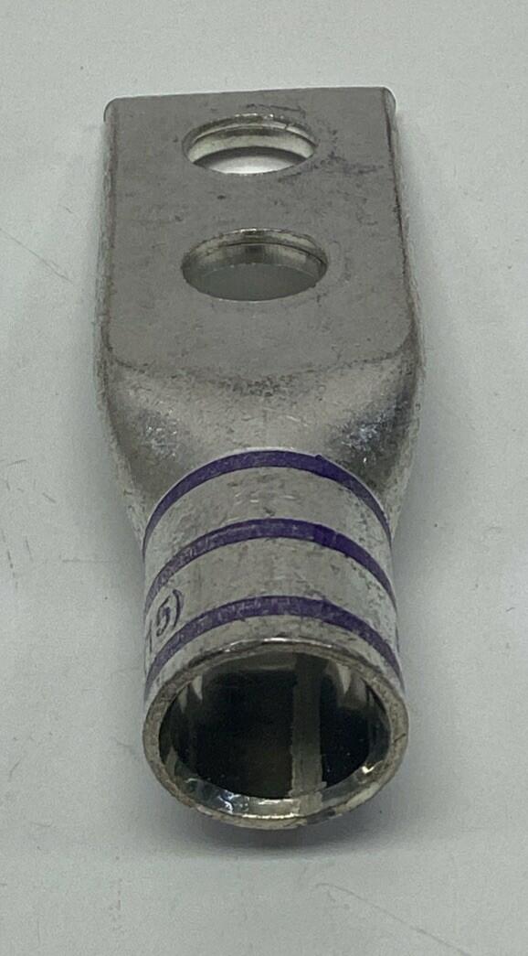 Panduit LCDX4/0-12D 2-Hole Copper Compression Lug (2-Pack)