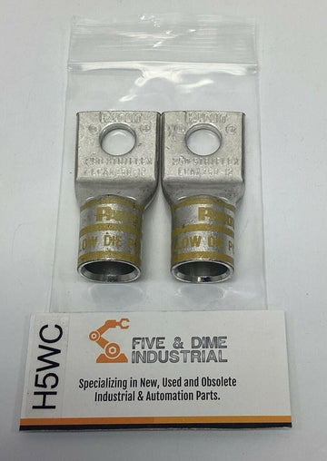 Panduit LCAX250-12 1-Hole Copper Compression Lug (2-Pack)