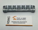Lube USA 206476 JV-8S 6-Port Single Type Grease PDI Valve RC-1/8"-1
