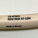 Turck RSM RKM 47/10M 4-Pole Male / Female Straight Minifast Cable, 10M U2-07843-3