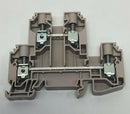 Weidmuller 118674000 DIN Rail Terminal Blocks WDK 10V (Pack of 5)-5