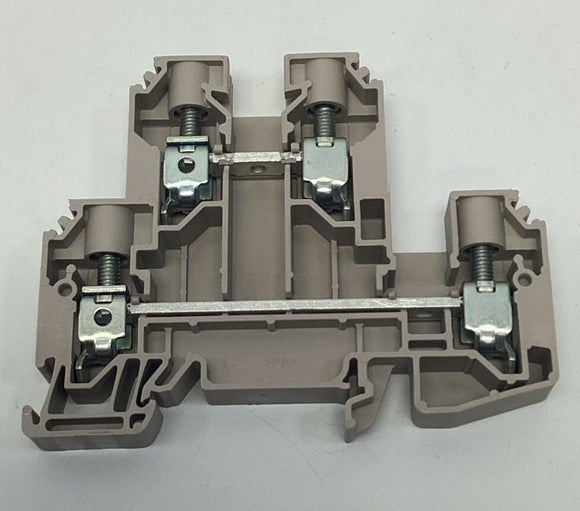 Weidmuller 118674000 DIN Rail Terminal Blocks WDK 10V (Pack of 5)