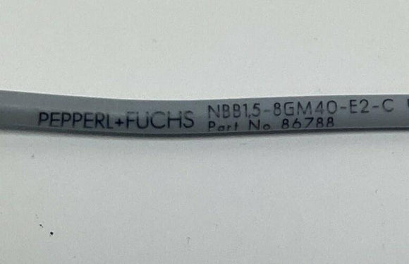 Pepperl Fuchs NBB1.5-8GM40-E2-C / 86788 Inductive Proximity Sensor