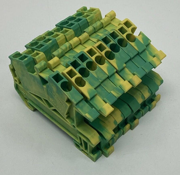 Phoenix Contact STS 2,5-PE Ground Terminal Block (Lot of 10)