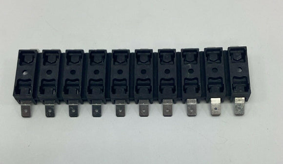Eaton Buss S-8000 10-Pole Panel Mount Fuse Block for 1/4" x 1-1/4" Fuses