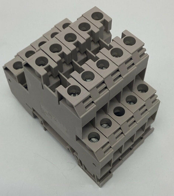 Weidmuller 118674000 DIN Rail Terminal Blocks WDK 10V (Pack of 5)