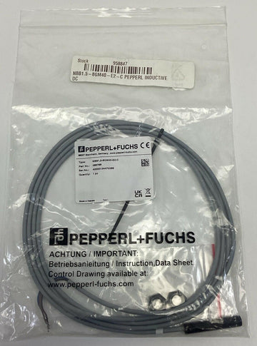 Pepperl Fuchs NBB1.5-8GM40-E2-C / 86788 Inductive Proximity Sensor - 0