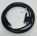 Datalogic CAB-433 9-Pin Female Straight Cable, 6 FT.-6