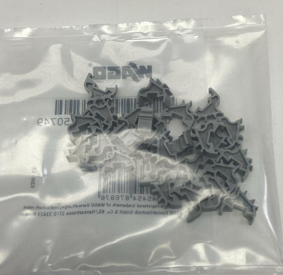 Wago 2009-198 Gray Adapter for Lateral Marker Slot (25 Pack)