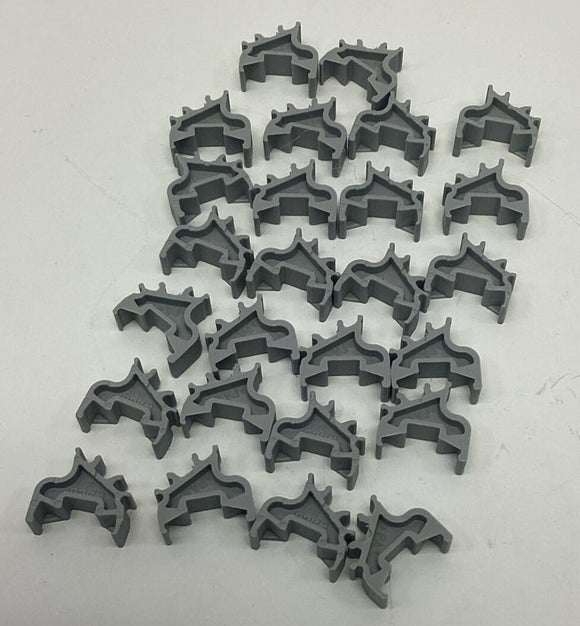 Wago 2009-198 Gray Adapter for Lateral Marker Slot (25 Pack)