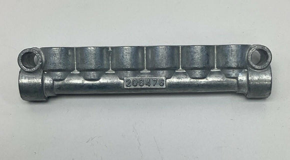Lube USA 206476 JV-8S 6-Port Single Type Grease PDI Valve RC-1/8"