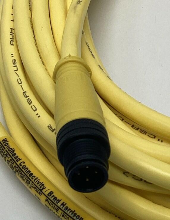 Brad Molex 1200660902 4-Pole Male / Female Straight Sensor Cable, 10M