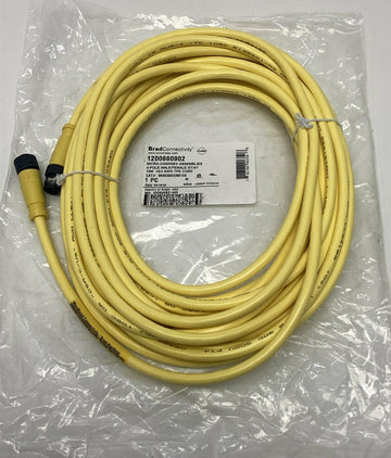 Brad Molex 1200660902 4-Pole Male / Female Straight Sensor Cable, 10M - 0