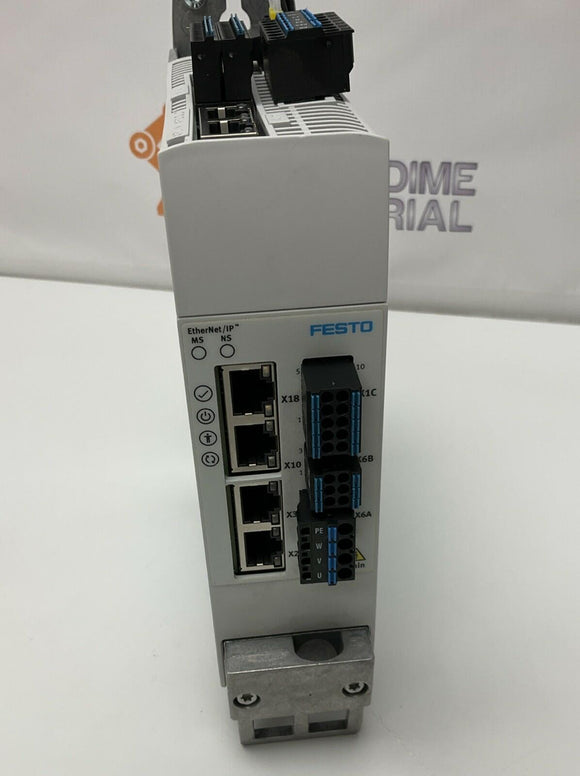 Festo CMMT-AS-C2-3A-EP-S1 Rev. 13 / 5340824 Servo Drive 1 Phase 100/230VAC
