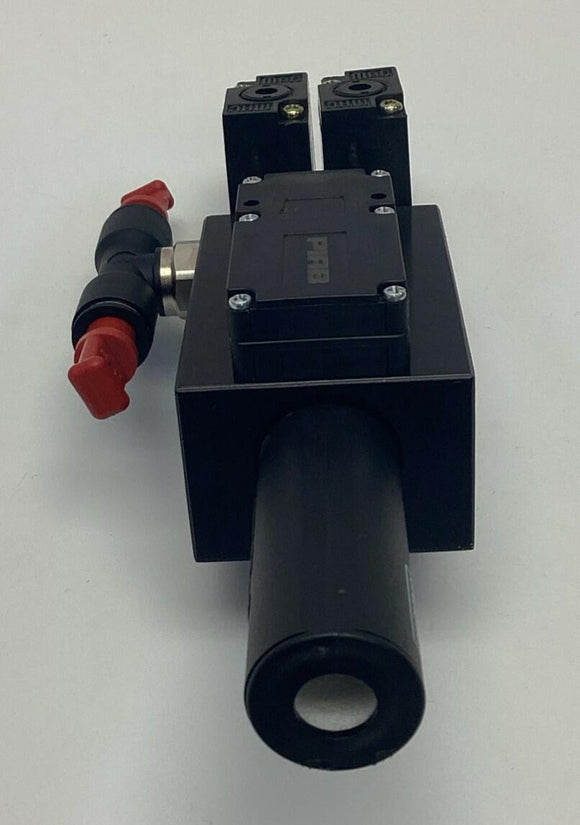 Piab 32.21.017 Vacuum Generator Module with MAC 35A-B00-DDAJ-1KJ 24VDC Valve