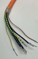 Festo NEBM-M16G8-E-5-Q7-LE8-1 Motor Cable, 5-Meters 5391543-5