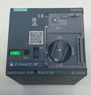 Siemens 3VA9157-0HA20 Motor Operator MO320 - 0