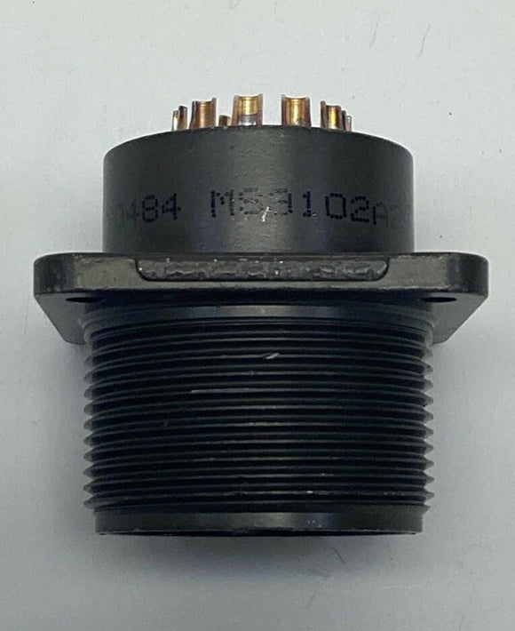 Amphenol MS3102A20-29-PW 17-Pin Male Panel Mount Connector 20-29P, Solder Cups
