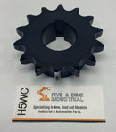 Tsubaki H60B14F 1-7/16 #60 Chain Finished Sprocket, 14 Teeth, 1-7/16" Bore-1
