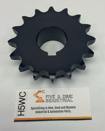 Tsubaki H60B16F 1-7/16 #60 Chain Finished Sprocket, 1-7/16" Bore, 16 Teeth