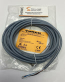 Turck RK 4.4T-4 / U2173 Female, Straight M12 4-Pin Sensor Cable, 4-Meter-1