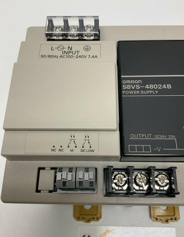 Omron S8VS-48024B Power Supply Module with Digital Display 24VDC 20A - 0