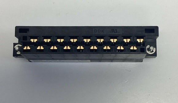 Fujikura DDK DDK18-B 18-Position Black Terminal Block Connector (2-Pack)