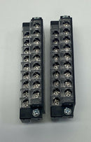 Fujikura DDK DDK18-B 18-Position Black Terminal Block Connector (2-Pack)-2