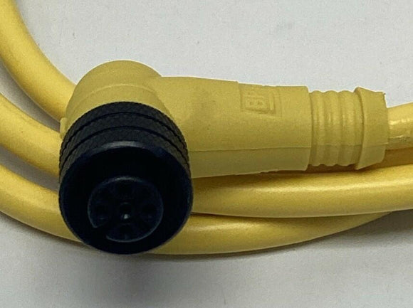 Brad Harrison 1200660376 4-Pole Male/ Female 90° Cable, 1-Meter, M12