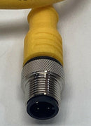Turck RKC4.4T-1-RSC4.4T/S3060 4-Pin Male/Female Cable 1-Meter U-35778-5
