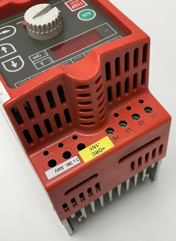 SEW Eurodrive MC07A005-5A3-4-10 Variable Frequency Movitrac Drive 3P, 2A