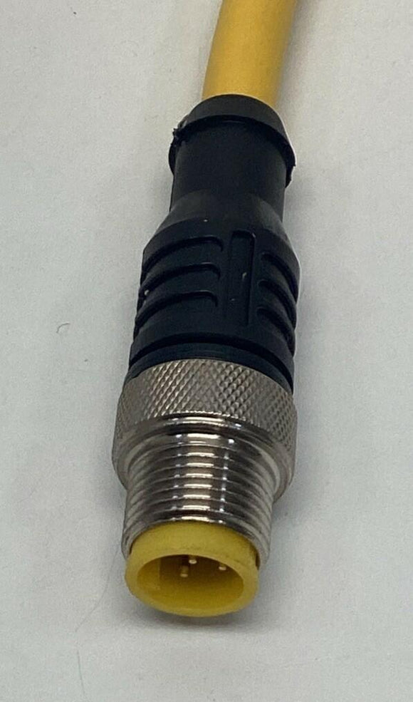 Turck WK4.4T-0.3-RS4.5T/S2501 5-Pin Male/ 90° Female Cable, 0.3M, M12, U-13859