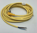 Turck WKC4.4T-4/S90 M12 4-Pin 90° Female Single End Cable, 4M, 4-Wire, U-5325-1-6