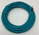 Lumberg 0985-656-102/10M M12 8-Pin Male/Female Straight Ethernet Cable, 10-Meter-2